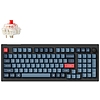 Vezeték nélküli mechanikus billentyűzet (ANGOL) Keychron V5 Max RGB piros kapcsoló (fekete) [V5M-D1]
