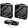 Vezeték nélküli mikrofon x2 Vention NCBB0 USB-C (fekete)