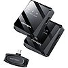Vezeték nélküli mikrofon x2 Vention NCBB0 USB-C (fekete)