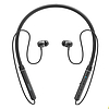 Vezeték nélküli nyakpántos szilikon fülhallgató Foneng BL31, fekete (BL31 Black)