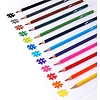 Victoria színes ceruza készlet, háromszögletű, Cool By 6 különböző szín