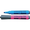 Videotip XXL szövegkiemelő kék, fénymásolható, faxolható 1-4mm