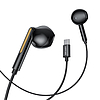 Vipfan M11 vezetékes fülhallgató, USB-C, fekete (M11-black)