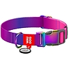 Waudog gradiens nylon nyakörv QR kóddal, lila, XL-es méret (46509)