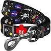 Waudog nylon kutyapóráz, "NASA21" minta, szélessége 25 mm, hossza 122 cm. (4903-0148)