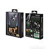 WEKOME ET-Y30 ET sorozat - 3,5 mm-es jack vezetékes fejhallgató játékosoknak fekete (WK-ET-Y30_BLACK)