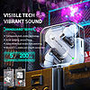 WEKOME V51 Vanguard Series - Bluetooth V5.1 TWS vezeték nélküli fejhallgató töltőtokkal fekete (WK-V51_BLACK)