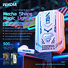 WEKOME VB07 Mecha Series - Bluetooth V5.3 TWS vezeték nélküli fejhallgató töltőtokkal fehér (WK-VB07_WHITE)