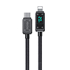 WEKOME WDC-08 Vanguard Series - USB-C villámgyors töltéshez PD 20 W 1 m-es csatlakozókábel Tarnish (WK-WDC-08_TARNISH)