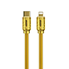 WEKOME WDC-163 Sakin Series - USB-C-Lightning PD 20W csatlakozókábel 1 m arany (WK-WDC-163)