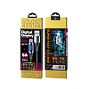 WEKOME WDC-166 Sakin Series - USB-A-USB-C 6A gyorstöltő csatlakozókábel, 1 m-es tarnish (WK-WDC-166_02)