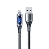 WEKOME WDC-166 Sakin sorozat - USB-A-Lightning 6A gyorstöltő 1 m-es csatlakozókábel Tarnish (WK-WDC-166_01)