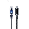 WEKOME WDC-167 Sakin Series - USB-C villámgyors töltéshez PD 20 W csatlakozókábel 1 m tornish (WK-WDC-167)