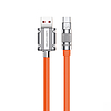 WEKOME WDC-186 Wingle Series - USB-A-USB-C gyorstöltő csatlakozókábel, 1 m narancs (WK-WDC-186_02_ORANGE)
