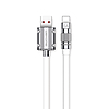 WEKOME WDC-186 Wingle Series - USB-A villámgyors töltéshez 1 méteres csatlakozókábel fehér (WK-WDC-186_01_WHITE)
