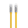 WEKOME WDC-187 Wingle Series - USB-C villámgyors töltéshez PD 20 W csatlakozókábel, 1,2 m sárga (WK-WDC-187_YELLOW)