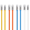 WEKOME WDC-187 Wingle Series - USB-C villámgyors töltéshez PD 20 W csatlakozókábel, 1,2 m kék (WK-WDC-187_BLUE)