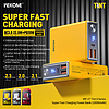 WEKOME WP-27 Tint Series - Power Bank 10000 mAh szupergyors töltés USB-C PD 20W + 2x USB-A QC3.0 22,5W sárga (WK-WP-27_YELLOW)