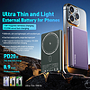 WEKOME WP-30 Mecha Series Ultra Thin - Power bank induktív 5000 mAh gyorstöltő PD 20W MagSafe tarnish (WK-WP-30_TARNISH)