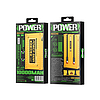 WEKOME WP-339 konténersorozat - 10 000 mAh-s teljesítménybank szupertöltés integrált USB-C és Lightning kábellel PD 20W + QC 22,5W sárga (WK-WP-339_YELLOW)