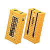WEKOME WP-341 konténersorozat - Power bank 20000 mAh szuper töltés beépített USB-C és Lightning kábellel PD 20W + QC 22,5W sárga (WK-WP-341_YELLOW)