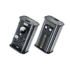 WEKOME WP-345 Vanguard Series - Power bank 10000 mAh gyorstöltés beépített USB-C és Lightning PD 20 W kábellel + QC 22,5 W fekete (WK-WP-345_BLACK)