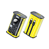 WEKOME WP-345 Vanguard Series - Power bank 10000 mAh gyorstöltés beépített USB-C és Lightning PD 20 W kábellel + QC 22,5 W sárga (WK-WP-345_YELLOW)