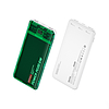 WEKOME WP-353 Vanguard Series - Power bank 10000 mAh PD 20W + QC 22,5W zöld / átlátszó (WK-WP-353_GREEN)