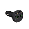 WEKOME WP-C26 - Bluetooth / MicroSD / 2x USB-A FM adó + 17 W-os autós töltő fekete (WK-WP-C26)