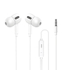 WEKOME YA11 - Vezetékes HiFi fejhallgató 3,5 mm-es csatlakozóval fehér (WK-YA11_03)