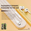 WEKOME YA11 - Vezetékes HiFi fejhallgató 3,5 mm-es csatlakozóval fehér (WK-YA11_03)