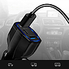 Wozinsky autós töltő USB x2 és USB C fekete (WCC-01)