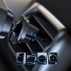 Wozinsky autótelefon tartó gravitációs szellőzőrácshoz fekete (WCH-05)