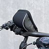 Wozinsky Bike kormánytáska kerékpár telefontok 6,5 hüvelykes 0,9 literes fekete (WBB4BK) számára