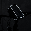 Wozinsky Bike kormánytáska kerékpár telefontok 6,5 hüvelykes 0,9 literes fekete (WBB4BK) számára