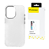 Wozinsky csillámos tok Samsung Galaxy S25+ készülékhez - átlátszó és csillámos