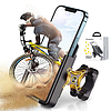 Wozinsky fém kerékpáros telefontartó, roller fekete (WBHBK3)