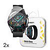 Wozinsky Full Glue edzett üveg Huawei Watch GT 2 / GT 2 Pro 46mm-hez (2 db.)