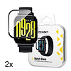 Wozinsky Full Glue edzett üveg Xiaomi Redmi Watch 5 Active-hoz (2 db.)