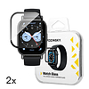 Wozinsky Full Glue edzett üveg Xiaomi Redmi Watch 5 Lite-hoz (2 db.)