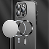 Wozinsky galvanizált Magsafe tok Samsung Galaxy S24 FE-hez, fekete