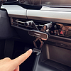 Wozinsky gravitációs telefon tartó autó hűtőrácshoz fekete (WCHBK7)