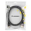 Wozinsky kábel HDMI 2.1 8K 60 Hz 48 Gbps / 4K 120 Hz / 2K 144 Hz 1 m ezüst (WHDMI-10)