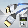 Wozinsky kábel HDMI 2.1 8K 60 Hz 48 Gbps / 4K 120 Hz / 2K 144 Hz 5 m ezüst (WHDMI-50)