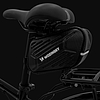 Wozinsky kerékpár nyeregtáska vízálló 1,5l fekete (WBB27BK)