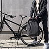 Wozinsky 2 az 1-ben kerékpár csomagtartó táska és hátizsák 30 l fekete (WBB33BK)
