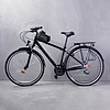 Wozinsky kerékpár váztáska telefontokkal 1,7 l - fekete (WBB28BK)