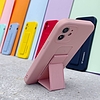 Wozinsky Kickstand Case szilikon állványborítás Samsung Galaxy S21 Ultra 5G Pink telefonhoz