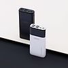 Wozinsky powerbank 30000mAh Li-Po 4 x USB LCD kijelzővel 2 A fehér (WPB-001WE)