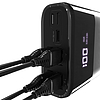 Wozinsky powerbank 30000mAh Li-Po 4 x USB LCD kijelzővel 2 A fehér (WPB-001WE)